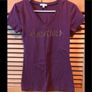 Dry Goods Logo T-shirt Mauve Purple S